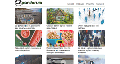Desktop Screenshot of pandorum.net